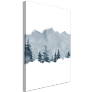 Schilderij - Slice of Siberia (1 Part) Vertical