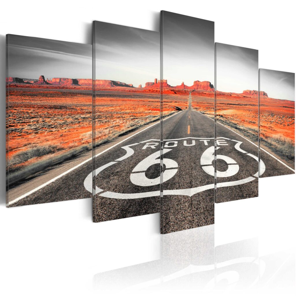 Schilderij - Mother Road