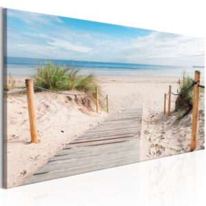 Schilderij - Charming Beach