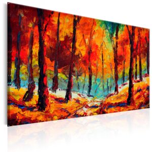 Schilderij - Artistic Autumn