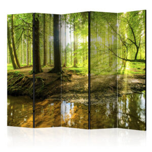 Vouwscherm - Forest Lake II [Room Dividers]