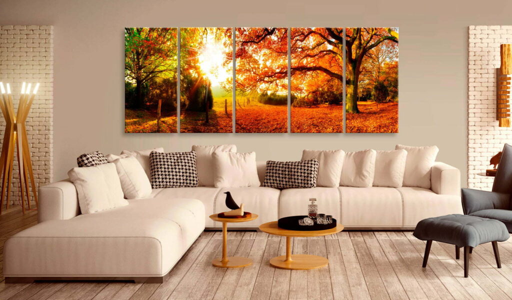Schilderij - Enchanting Autumn - Afbeelding 2