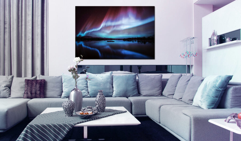 Schilderij - Night Light - Afbeelding 2