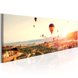 Schilderij - Balloon Rides