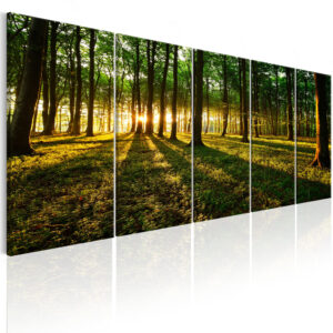Schilderij - Shade of Trees I