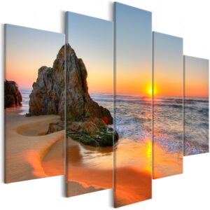 Schilderij - New Day (5 Parts) Wide