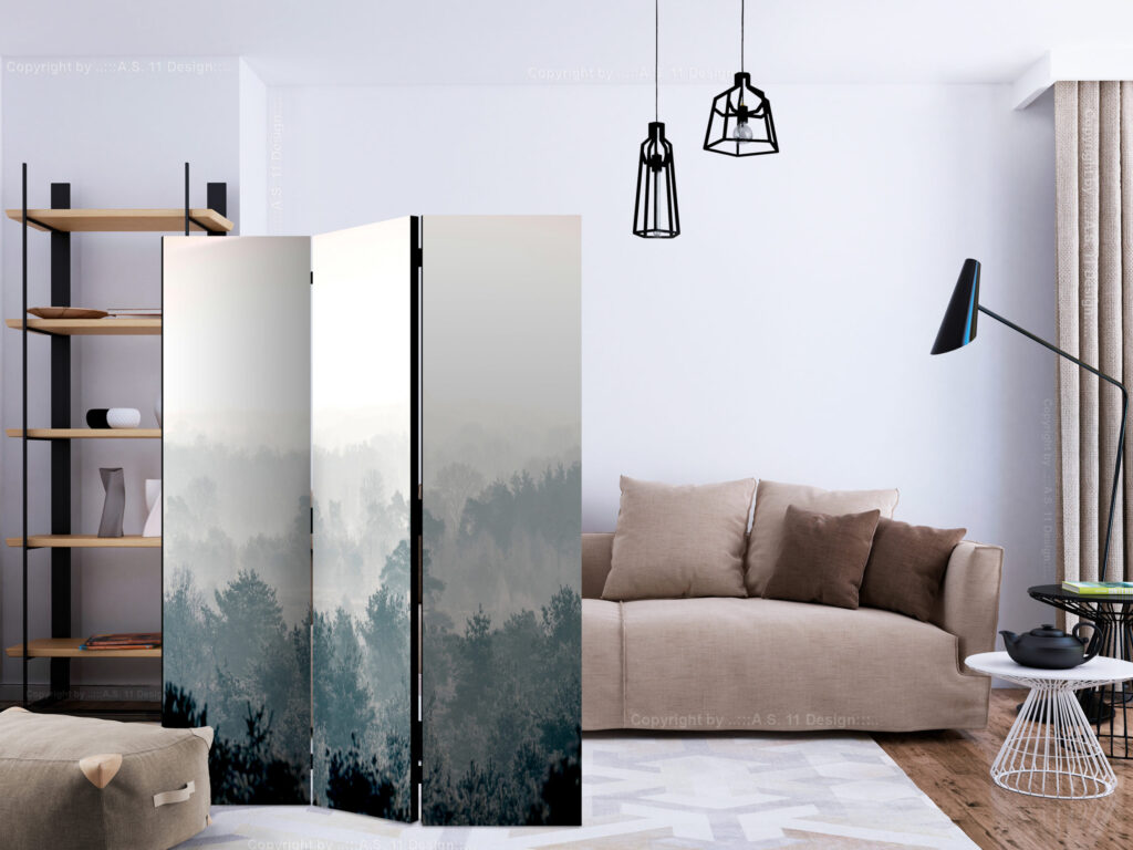 Vouwscherm - Winter Forest [Room Dividers] - Afbeelding 2