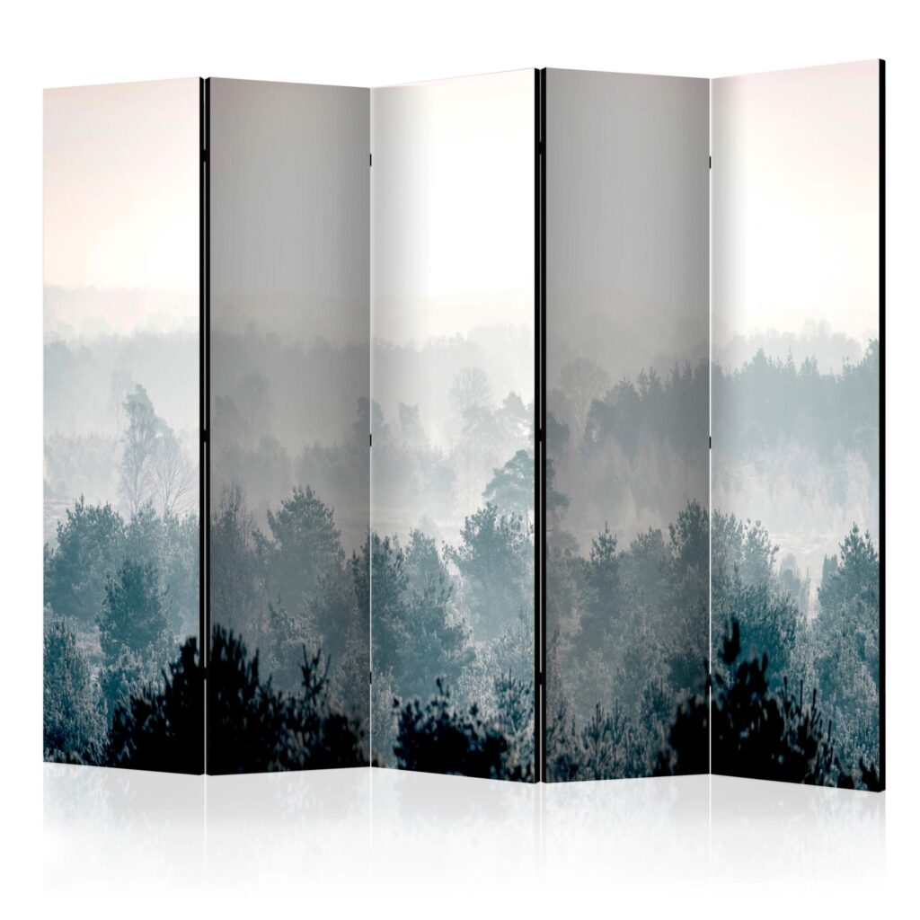 Vouwscherm - Winter Forest II [Room Dividers]