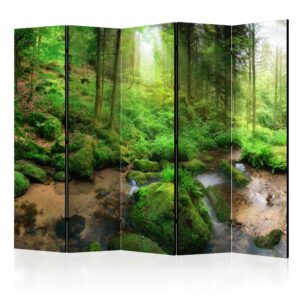 Vouwscherm - Humid Forest II [Room Dividers]