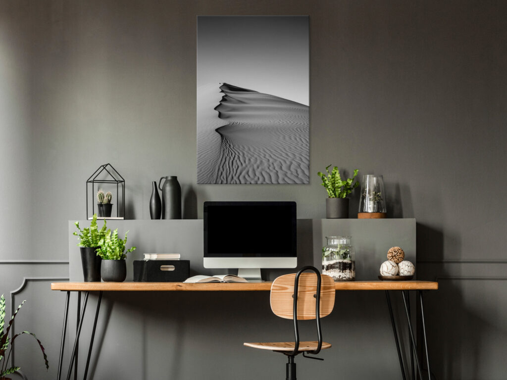 Schilderij - Desert (1 Part) Vertical - Afbeelding 2