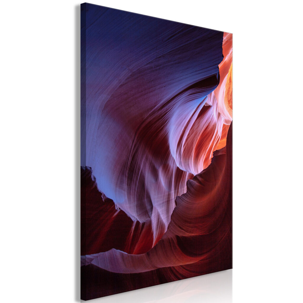 Schilderij - Colourful Sandstone (1 Part) Vertical