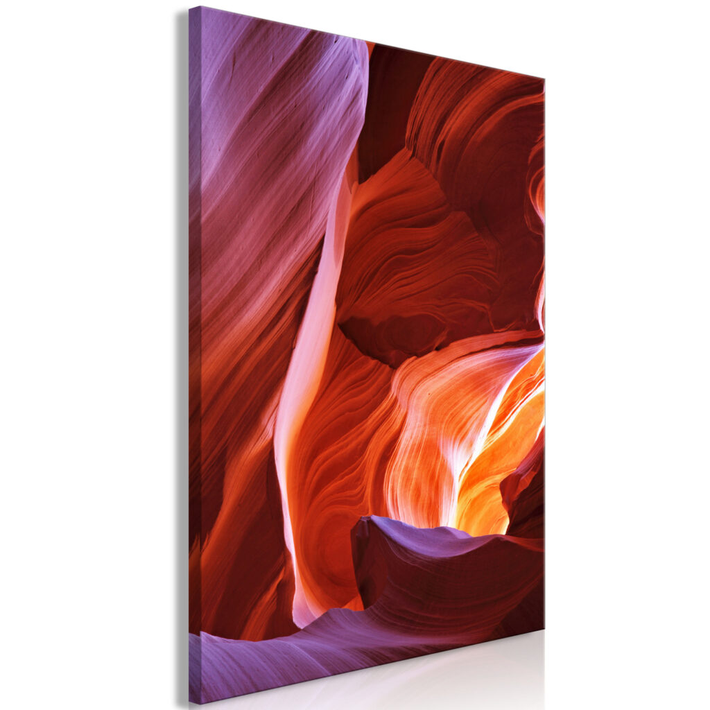 Schilderij - Canyon (1 Part) Vertical