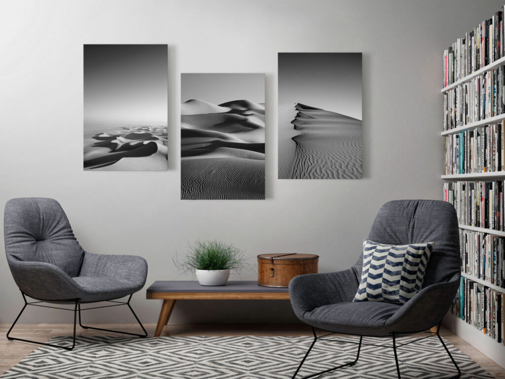 Schilderij - Desert Landscape (Collection) - Afbeelding 2