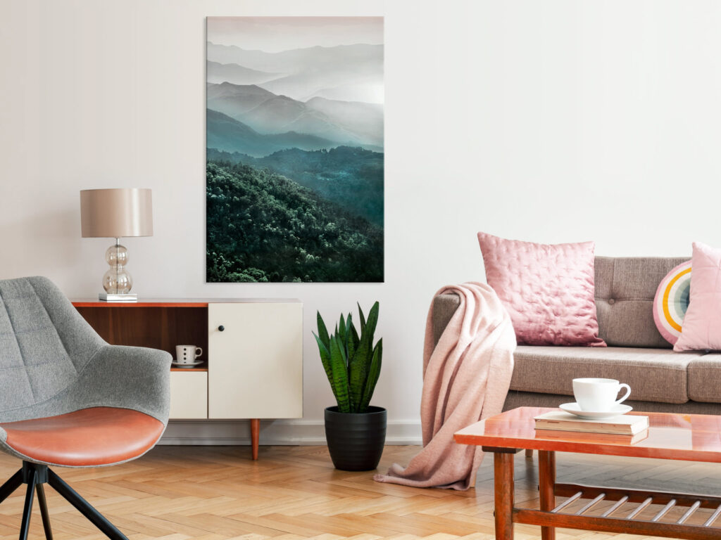 Schilderij - Beautiful Tuscany (1 Part) Vertical - Afbeelding 2