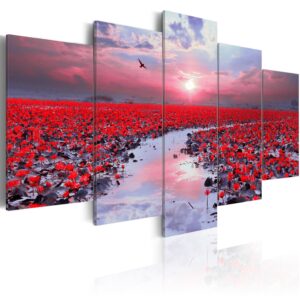 Schilderij - The River of Love