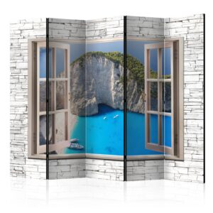 Vouwscherm - Azure Paradise II [Room Dividers]