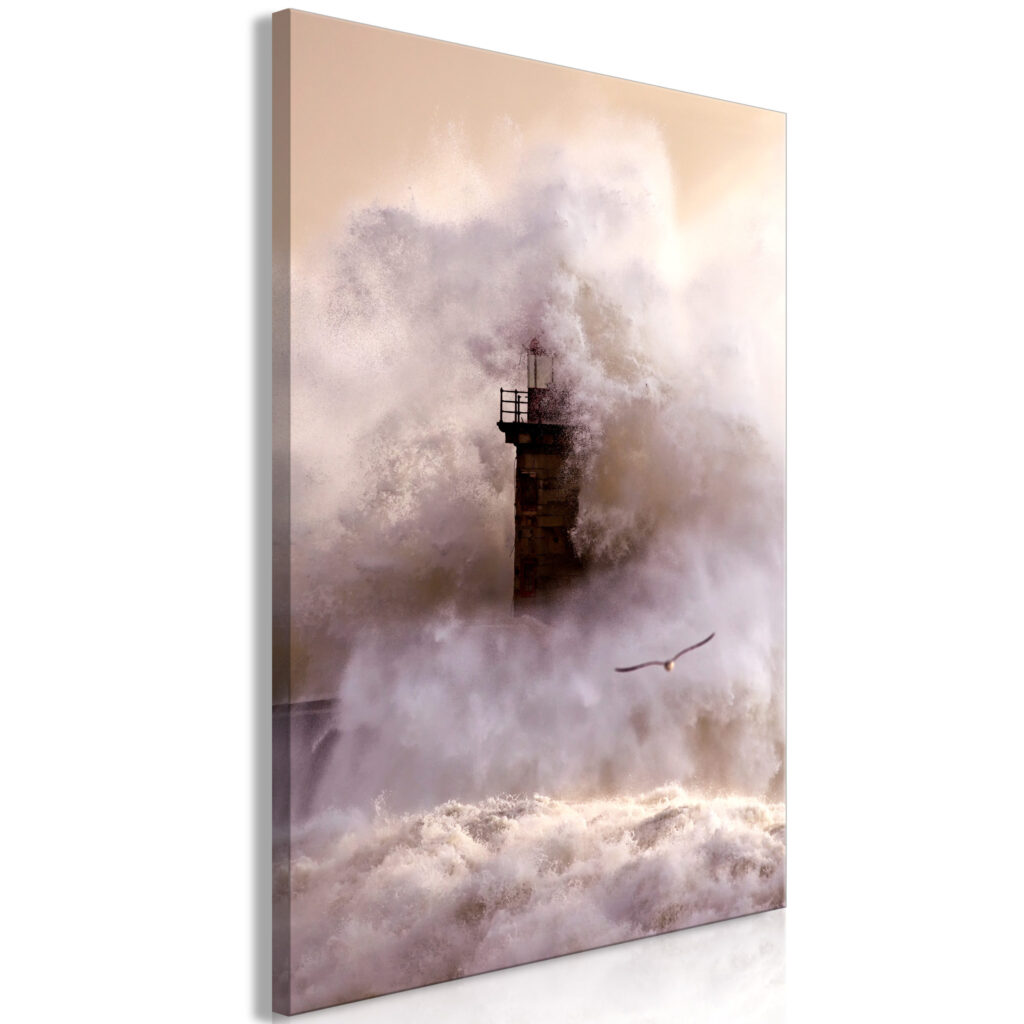 Schilderij - Storm (1 Part) Vertical