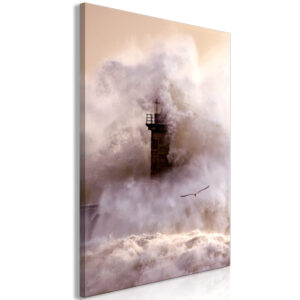 Schilderij - Storm (1 Part) Vertical