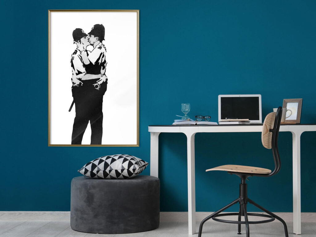 Banksy: Kissing Coppers I - Afbeelding 4