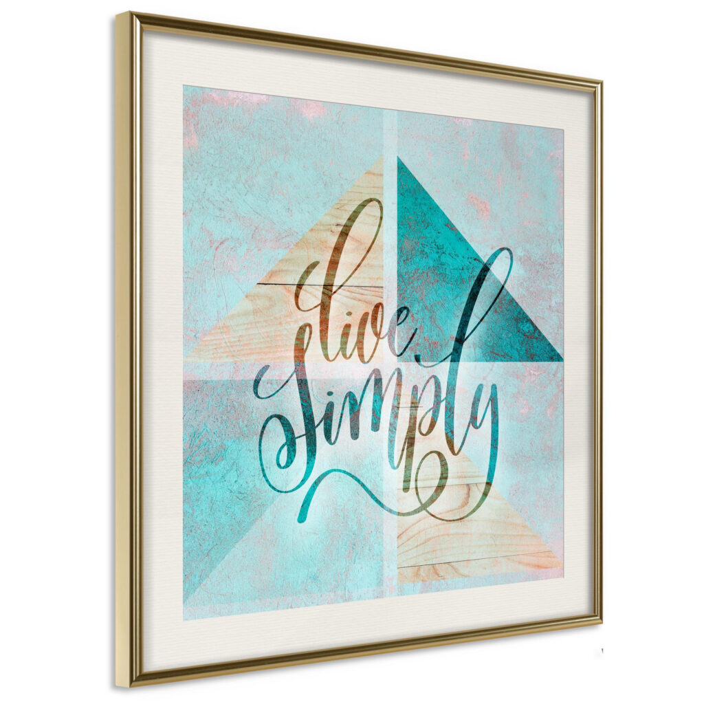 Choose Simplicity (Square) - Afbeelding 3