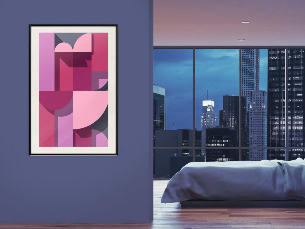 Pink Geometry - Afbeelding 3