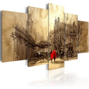 Schilderij - Time Travels