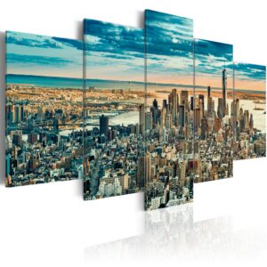 Schilderij - NY: Dream City