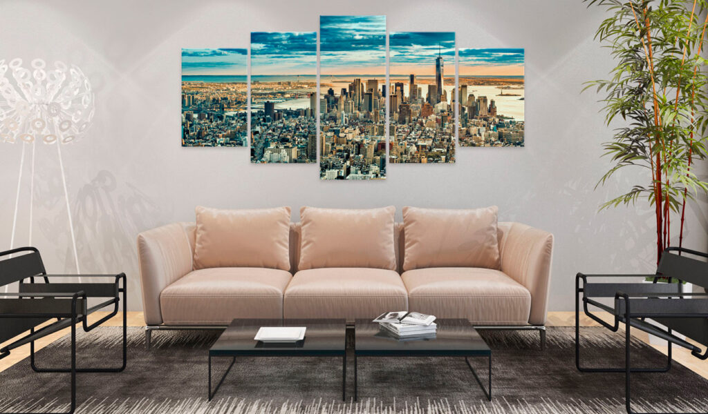 Schilderij - NY: Dream City - Afbeelding 2