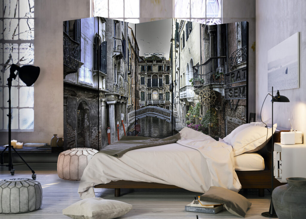 Vouwscherm - Romantic Venice II [Room Dividers] - Afbeelding 2