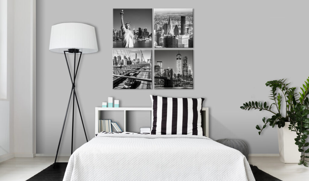 Schilderij - Faces of New York - Afbeelding 2