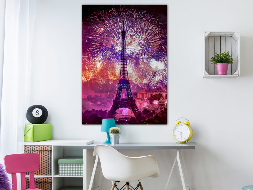 Schilderij - Happy New Year! (1 Part) Vertical - Afbeelding 2