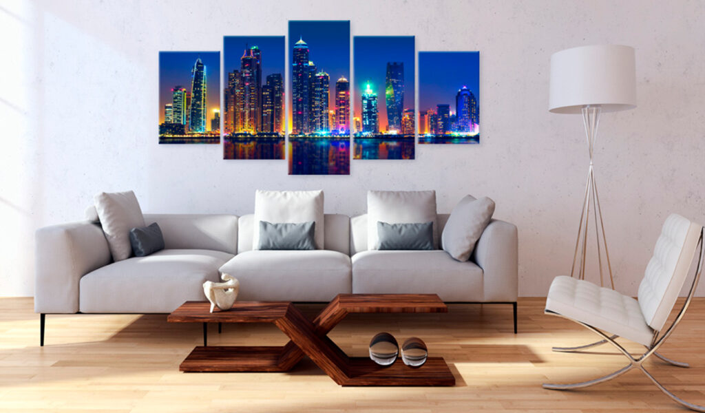 Schilderij - Nights in Dubai - Afbeelding 2