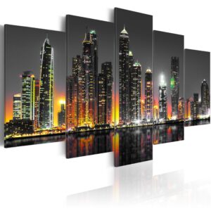 Schilderij - Desertic City