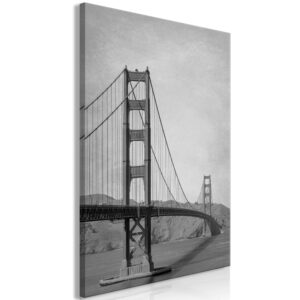 Schilderij - Bridge (1 Part) Vertical