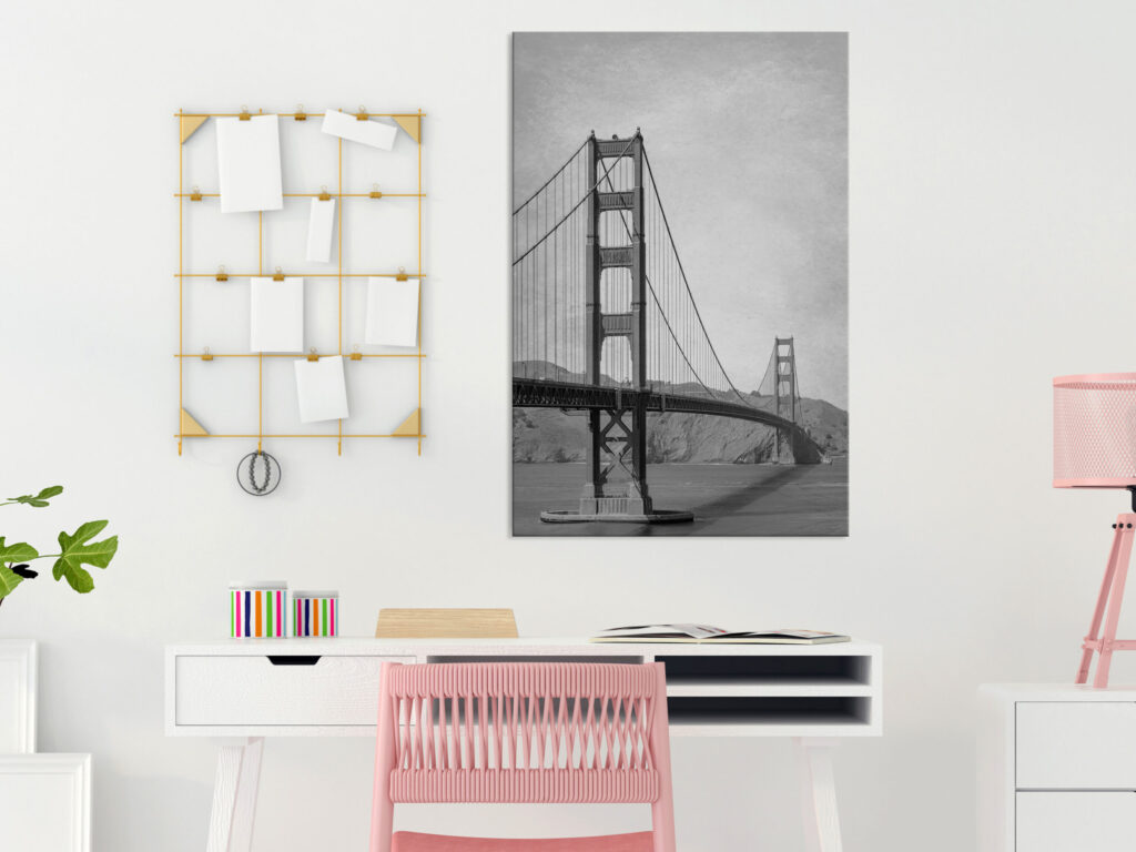 Schilderij - Bridge (1 Part) Vertical - Afbeelding 2