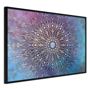 Blue and Pink Mandala