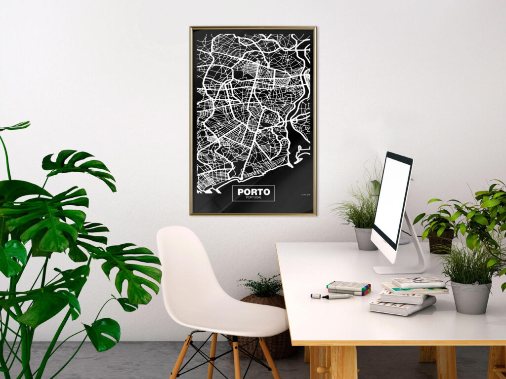 City Map: Porto (Dark) - Afbeelding 3