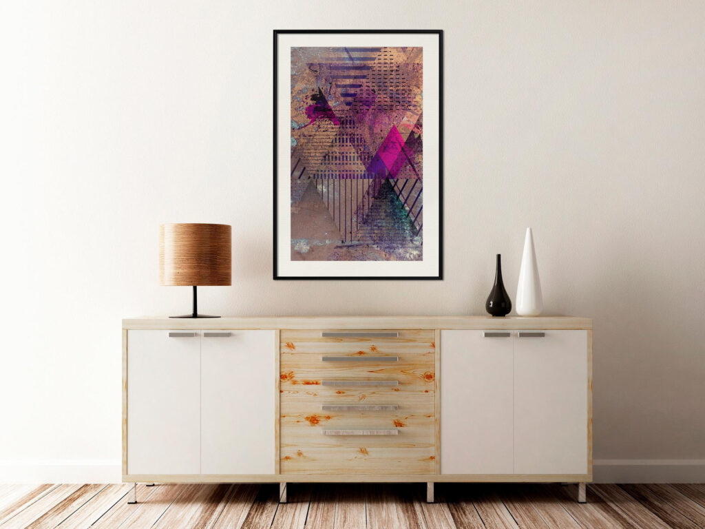 Pink Patchwork I - Afbeelding 2
