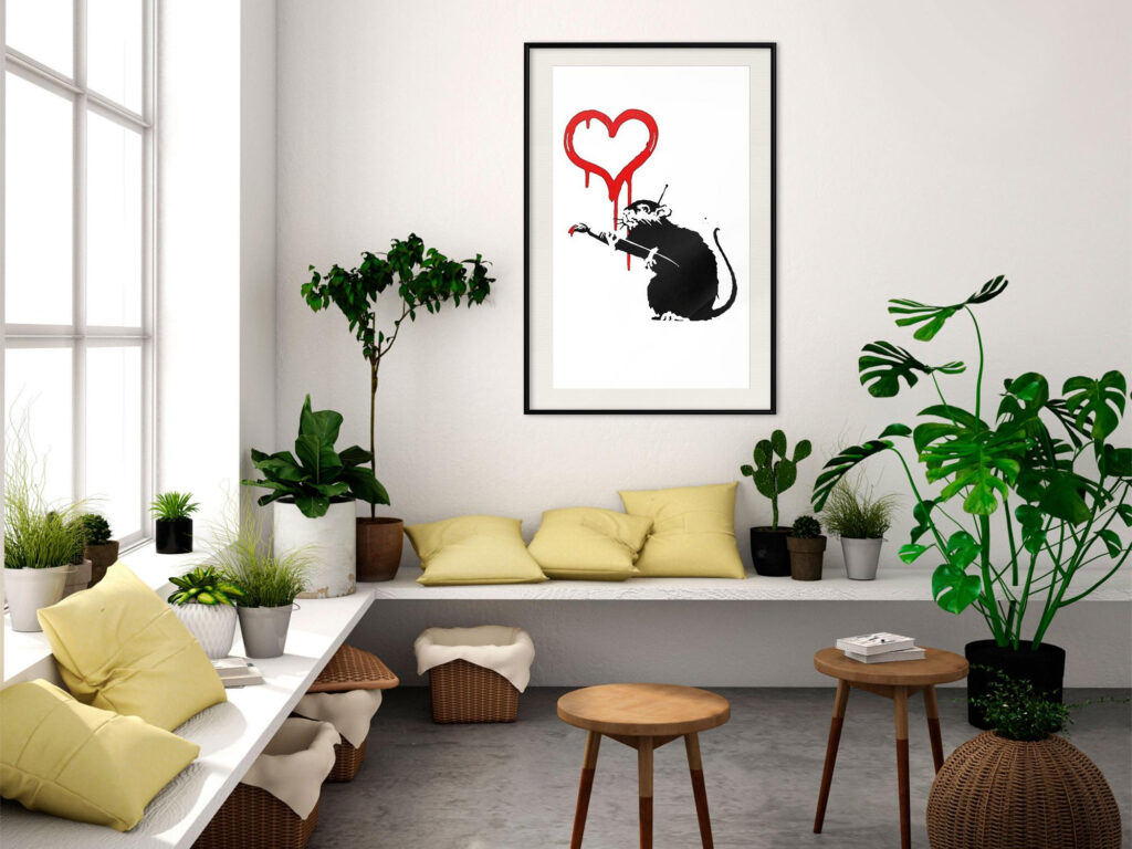 Banksy: Love Rat - Afbeelding 2