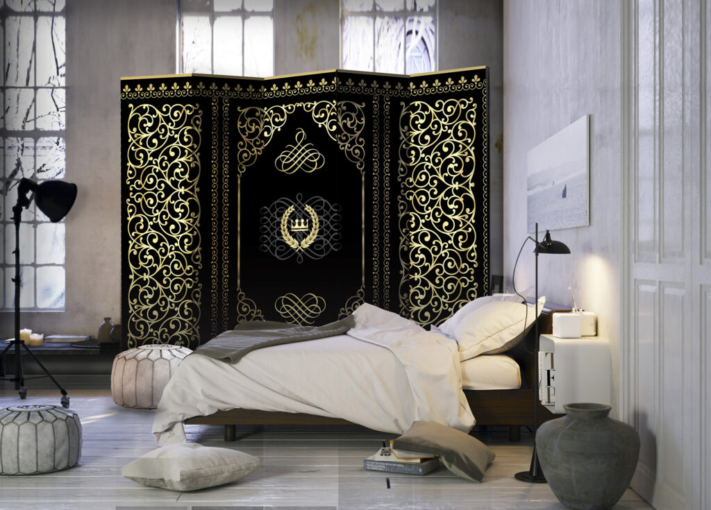 Vouwscherm - Charm of the Night II [Room Dividers] - Afbeelding 2