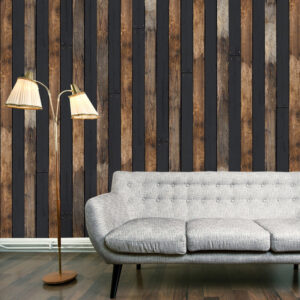 Fotobehang - Wooden duo