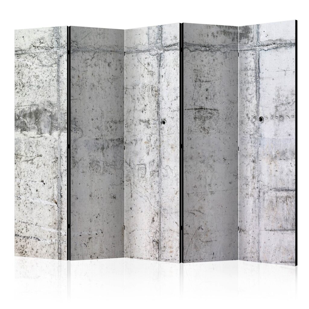 Vouwscherm - Concrete Wall II [Room Dividers]