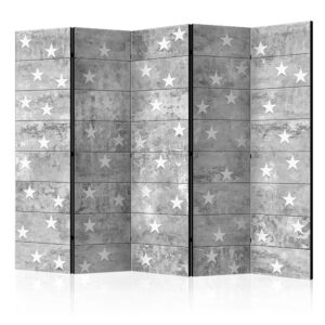 Vouwscherm - Stars on Concrete II [Room Dividers]