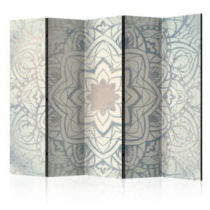 Vouwscherm - Winter Mandala II [Room Dividers]