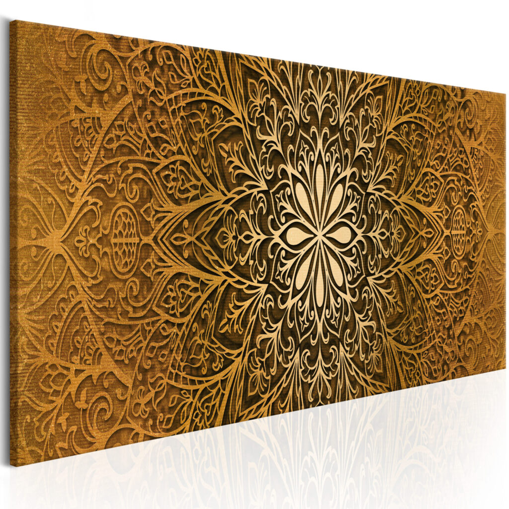 Schilderij - Golden Finesse