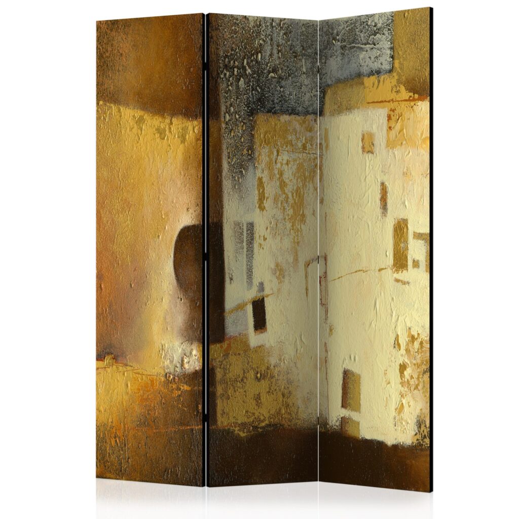 Vouwscherm - Golden Oddity [Room Dividers]