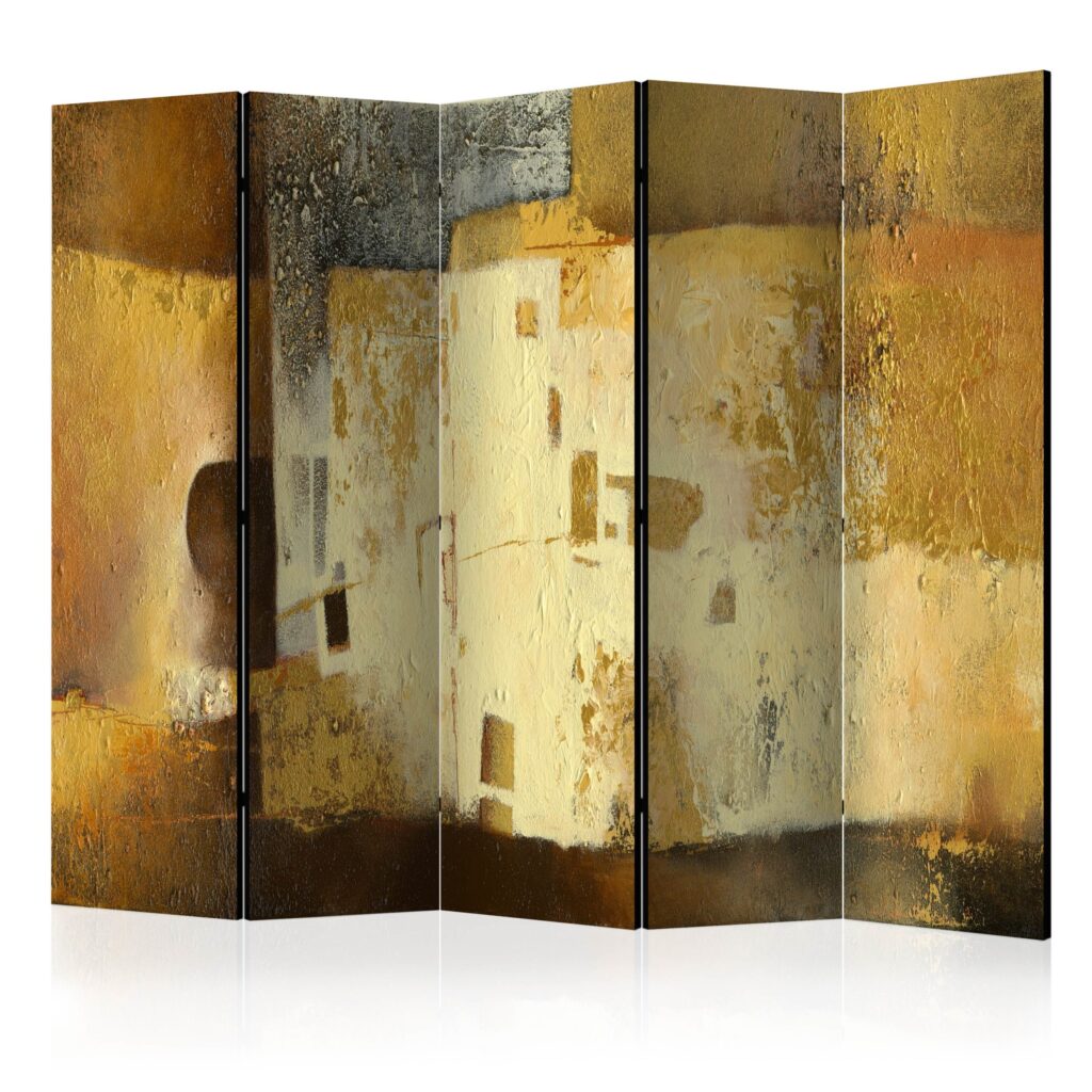 Vouwscherm - Golden Oddity II [Room Dividers]