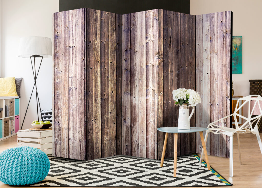 Vouwscherm - Wooden Charm II [Room Dividers] - Afbeelding 2