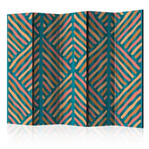 Vouwscherm - Ethnic Composition II [Room Dividers]