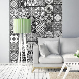 Fotobehang - Arabesque - Black& White